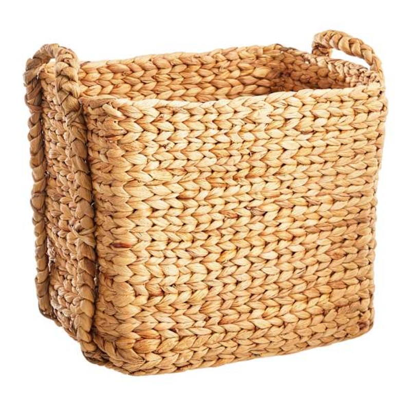Large Braided Arrow Weave Storage Basket | Ty Pennington | Home Organization | At Home