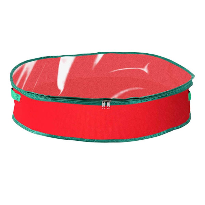Small Christmas Wreath Storage Bag 24″ | Holiday Storage | At Home