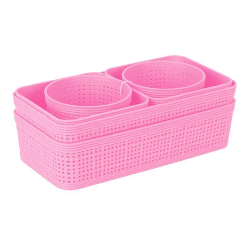 6-Piece Storage Set, Pink