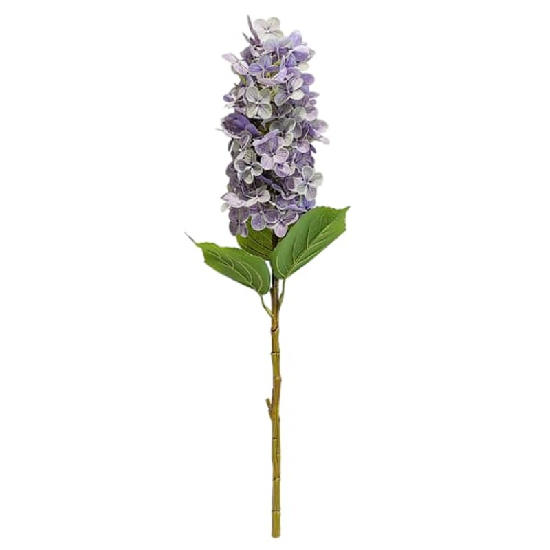 Light Purple Real-Feel Cone Hydrangea Stem, 24″