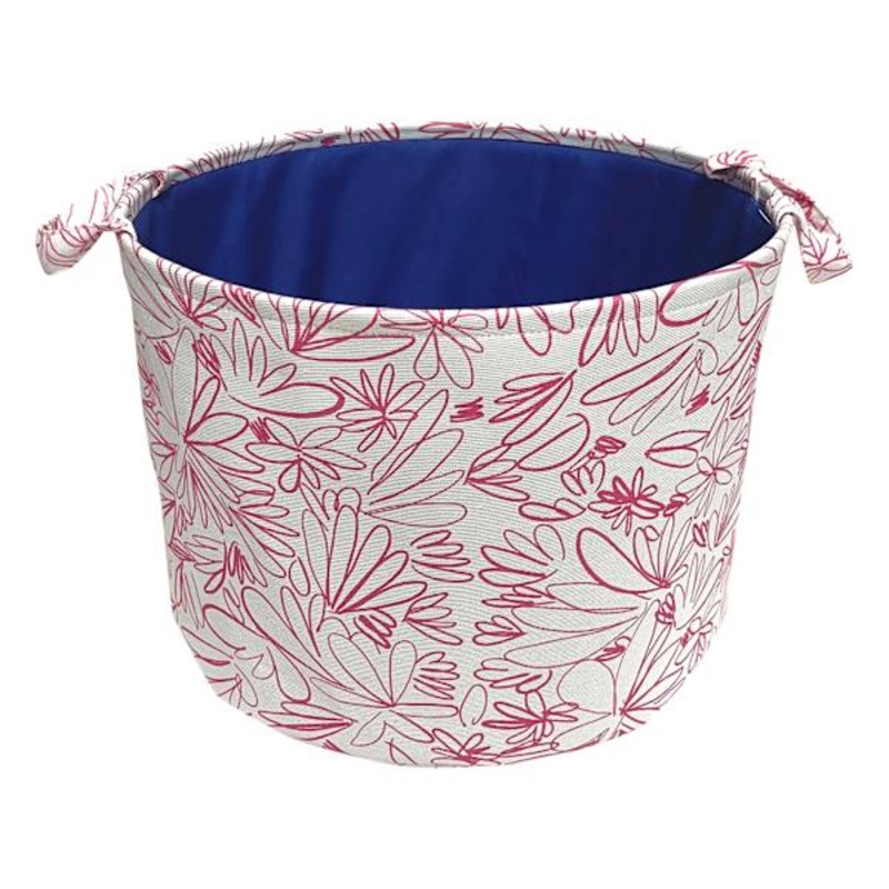 Oh Joy! Pink Floral Fabric Storage Basket