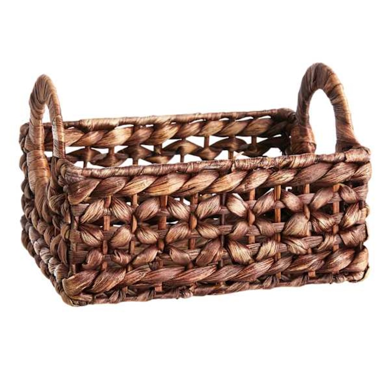 Providence Melia Dark Brown Storage Basket, Small