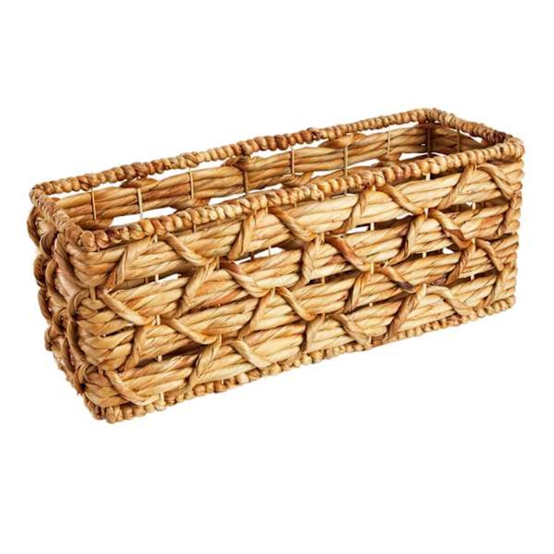 Found and Fable Kai Single Tank Triple X Twist Storage Basket | At Home
