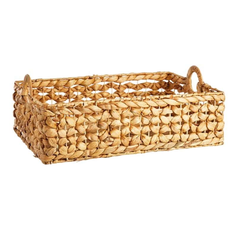 Providence Melia Flower Weave Under Bed Storage Basket, Large