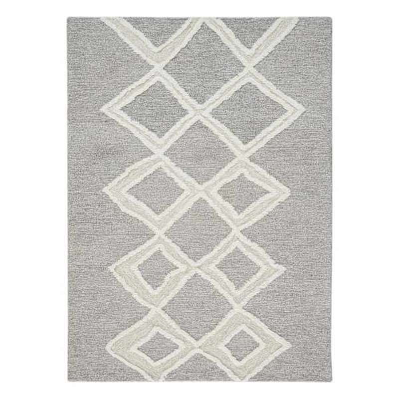 (B748) Found & Fable Abaca Neutral Area Rug, 8×10