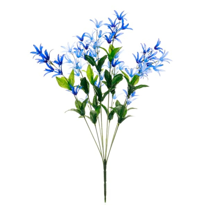 Blue Freesia Floral Bush, 21″