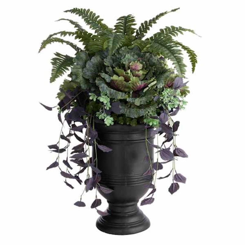 Mixed Leaves Arrangement, 30″ | At Home