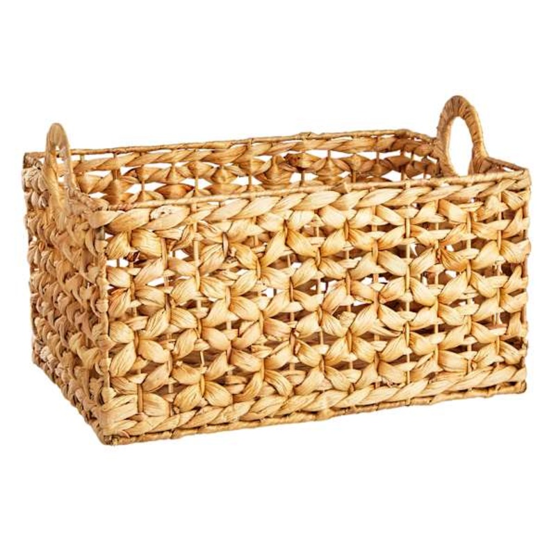 Providence Melia Woven Storage Basket with Handle Large | At Home