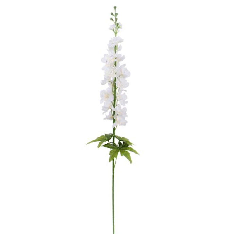 Willow Crossley Yellow Delphinium Floral Stem, 37.5″
