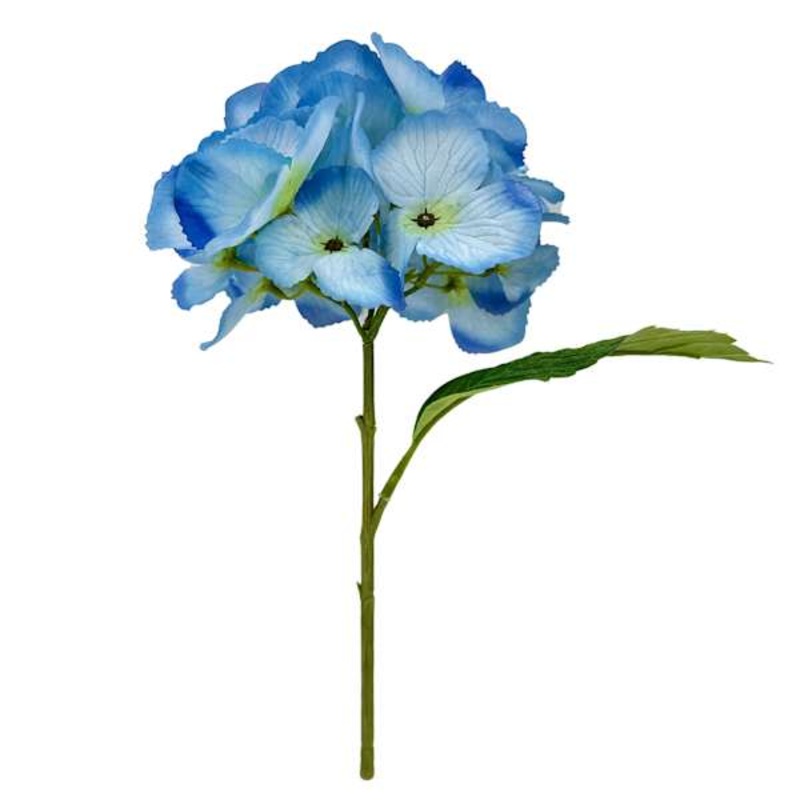 Blue Hydrangea Pick, 11″