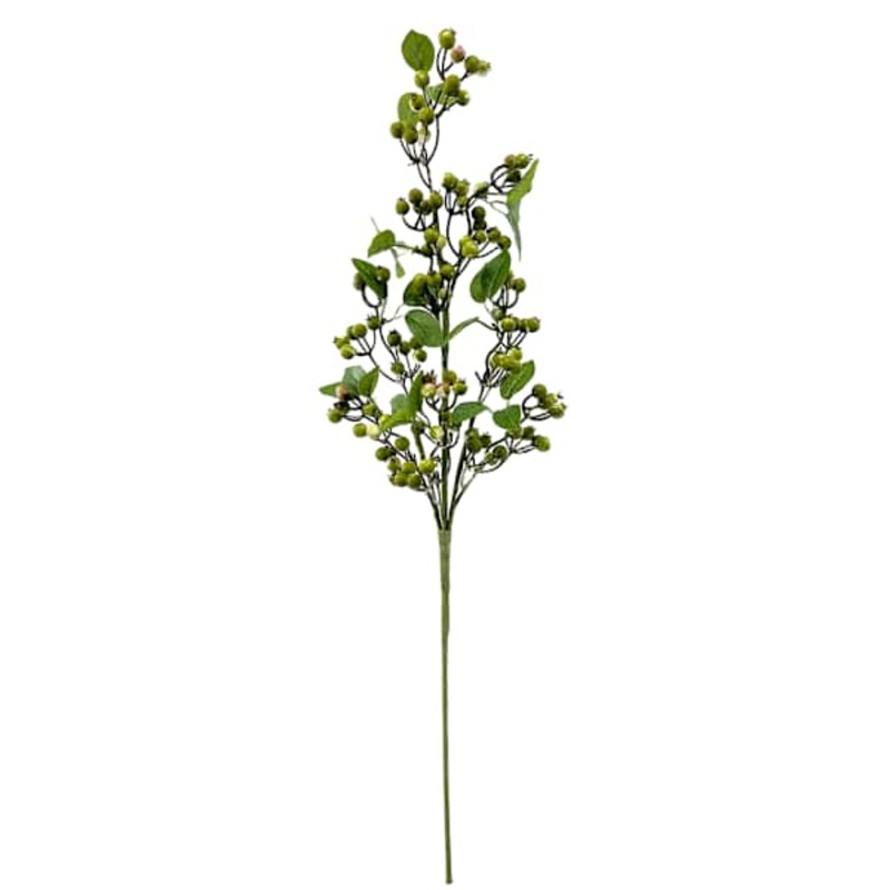 Green Berries Stem, 33″