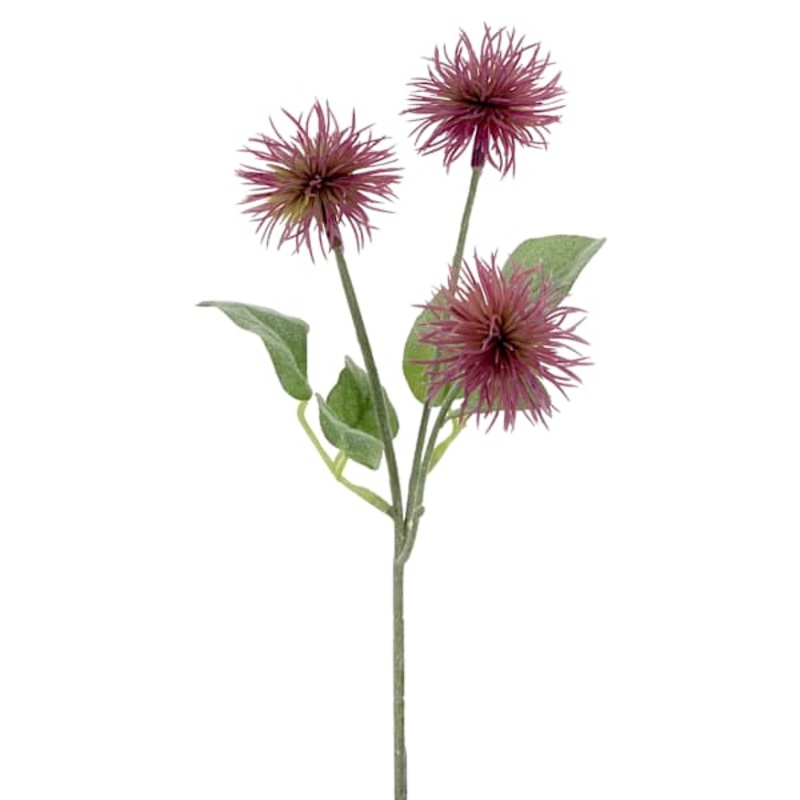 Purple Xanthium Pick, 12″