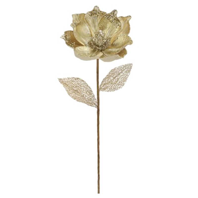 Metallic Magnolia Stem, 23″