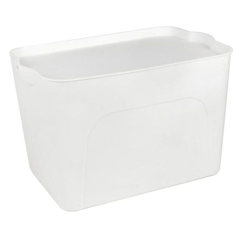 White Storage Container, Large