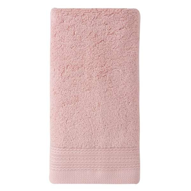 Plush Performance Solid Pink Hand Towel, 16×28