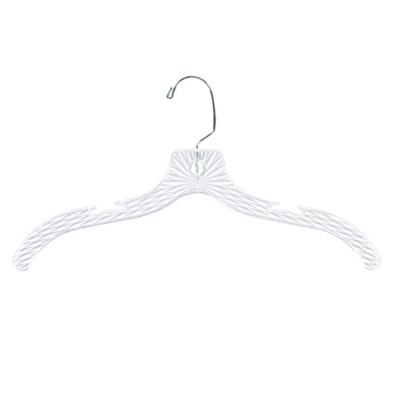 5-Piece Blouse Hangers, Crystal