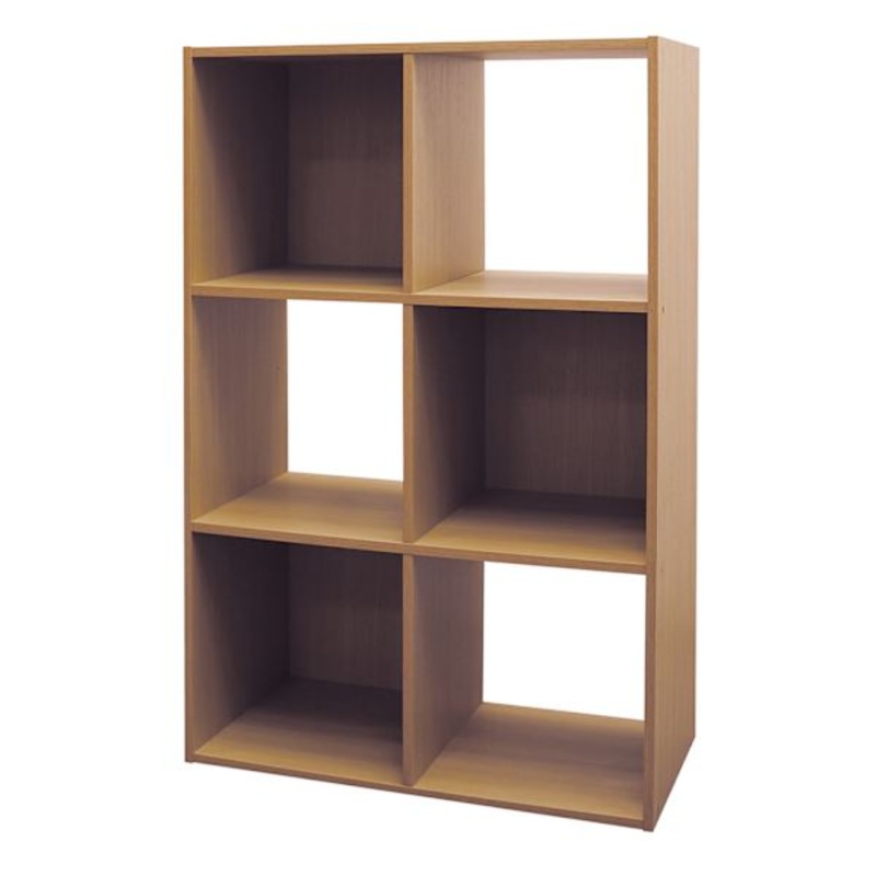 6-Cube Storage Organizer, Natural