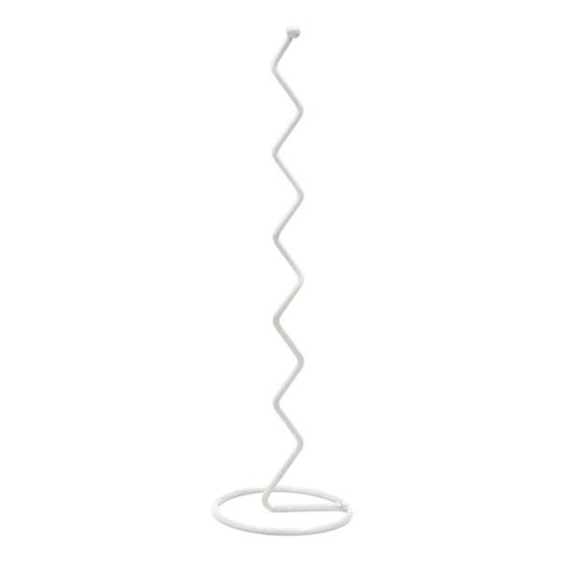 Zig Zag White Toilet Paper Holder