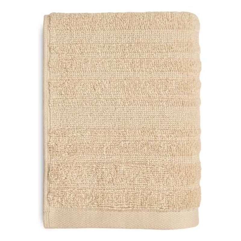 Tan Organic Cotton Hand Towel, 16×28