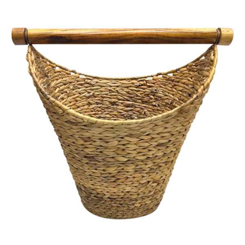 Wicker Toilet Paper Holder with Storage