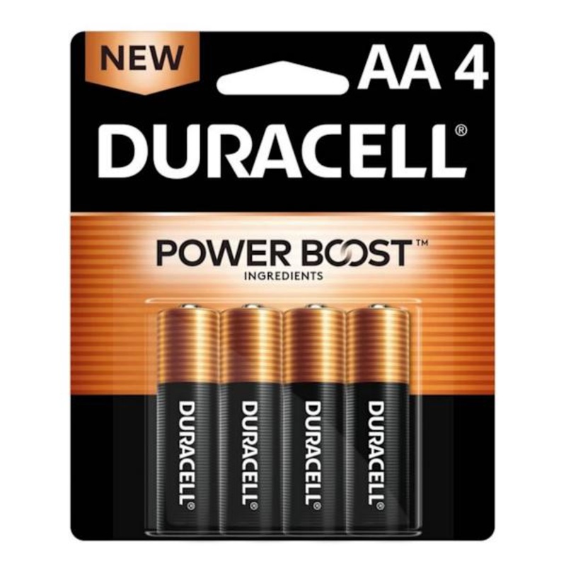 4-Pack Duracell AA Batteries