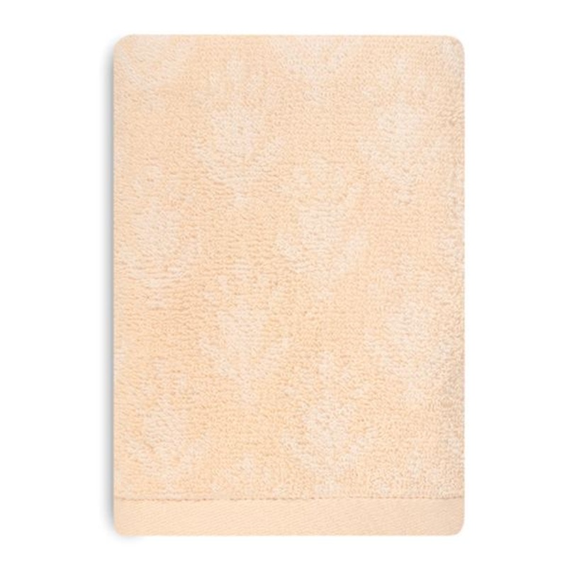 Plush Performance Yellow Patterned Hand Towel, 16×28