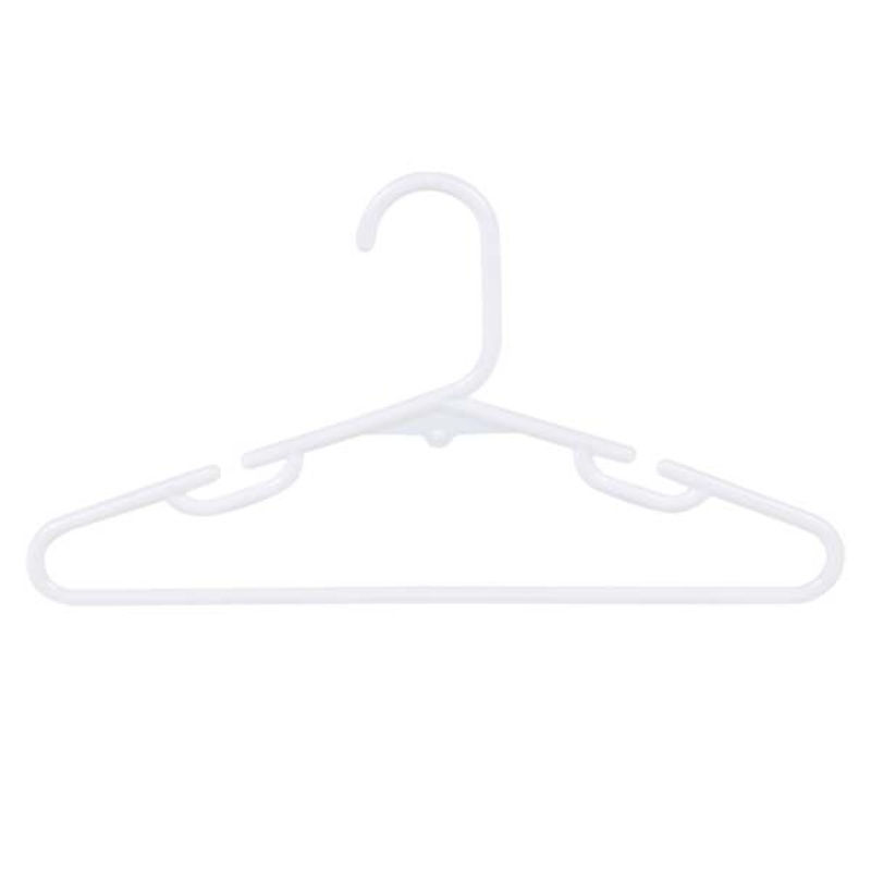 Tiny Dreamers 10-Piece Hanger, White