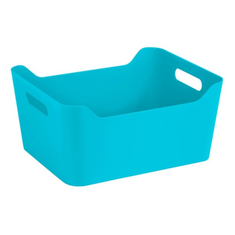 Tiny Dreamers Light Blue Storage Bin, 15l