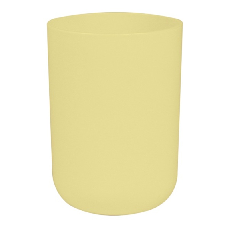 Tiny Dreamers Yellow Plastic Bath Tumbler, 300ml