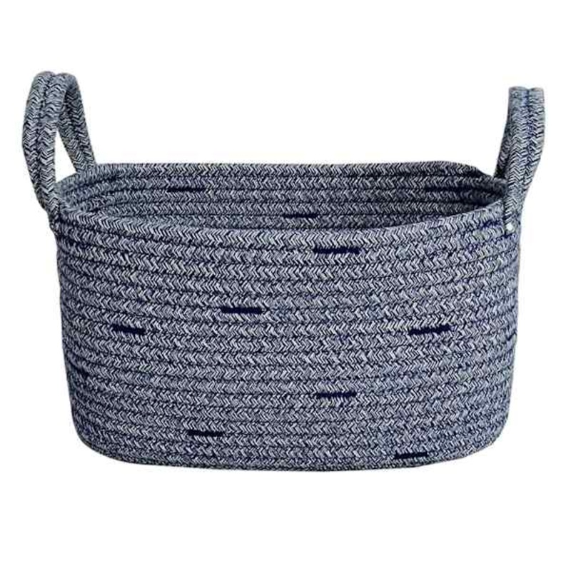Tiny Dreamers Providence Woven Storage Basket, Medium