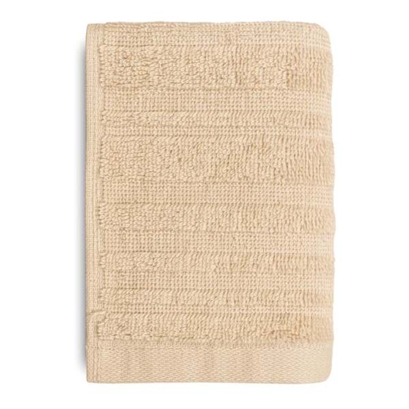 Tan Organic Cotton Washcloth, 13″