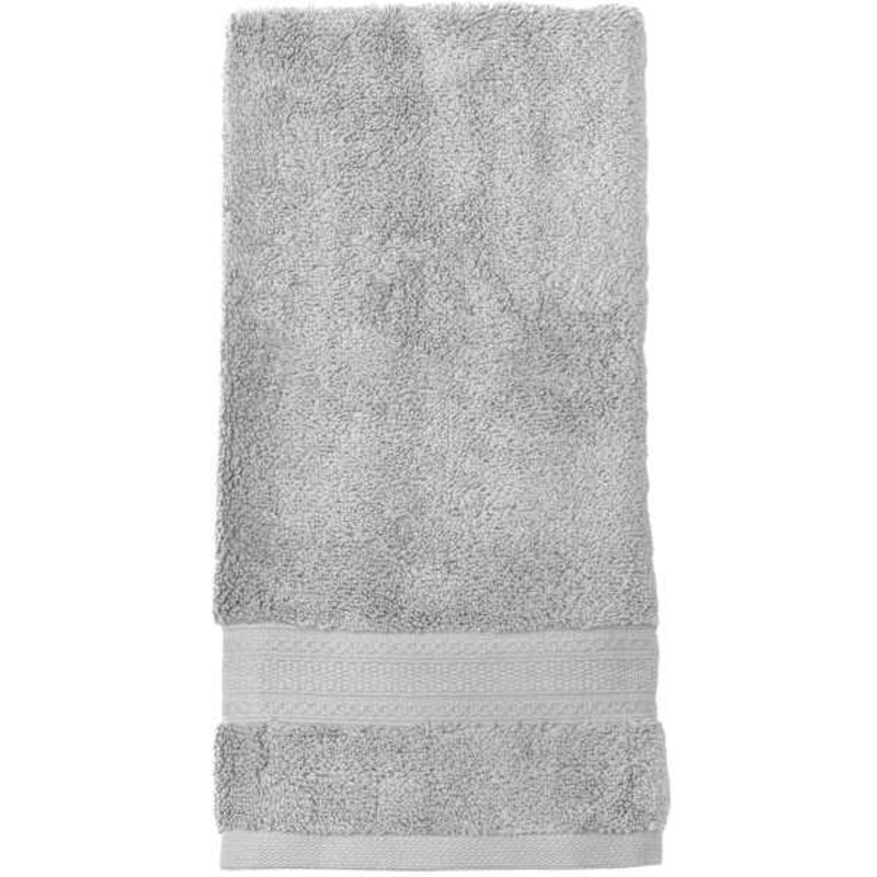 Luxury Grey Hand Towel, 16×28