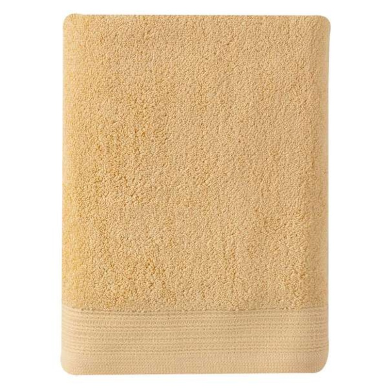 Plush Performance Solid Yellow Bath Towel, 30×54