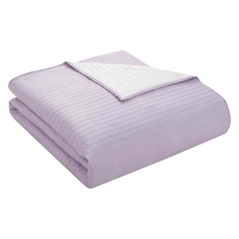 Tiny Dreamers Purple Reversible Quilt, Full/Queen