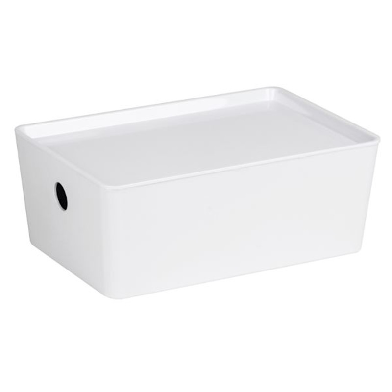 White Storage Container, 3.8L