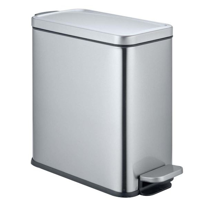 Stainless Steel Step Trash Bin, 9.7l