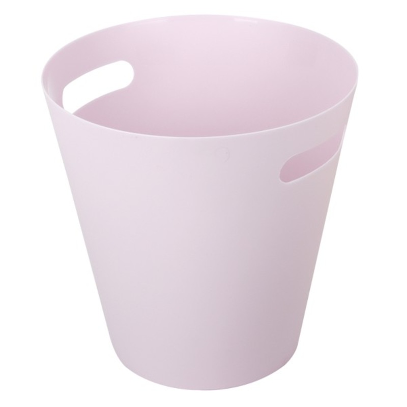 Lavender Round Trash Bin, 12l