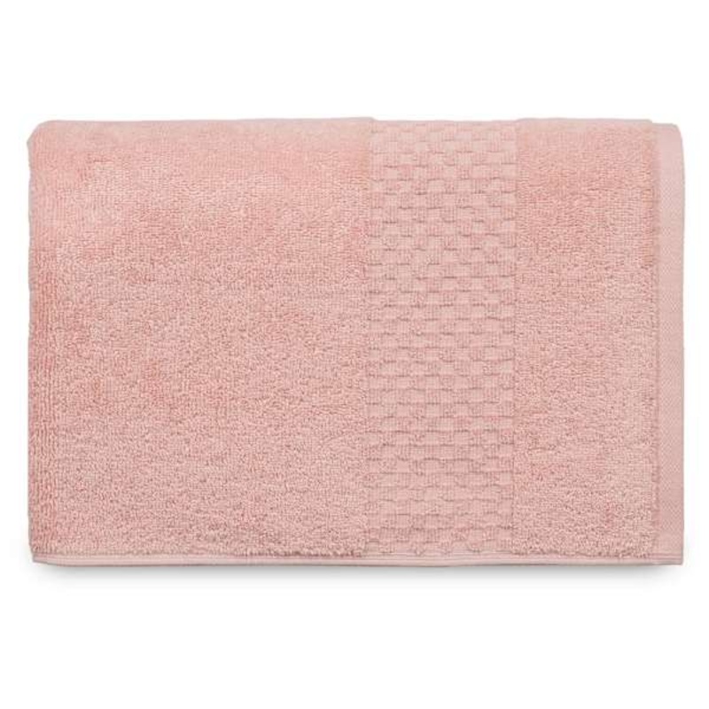 Tiny Dreamers Pink Cotton Bath Towel, 30×54