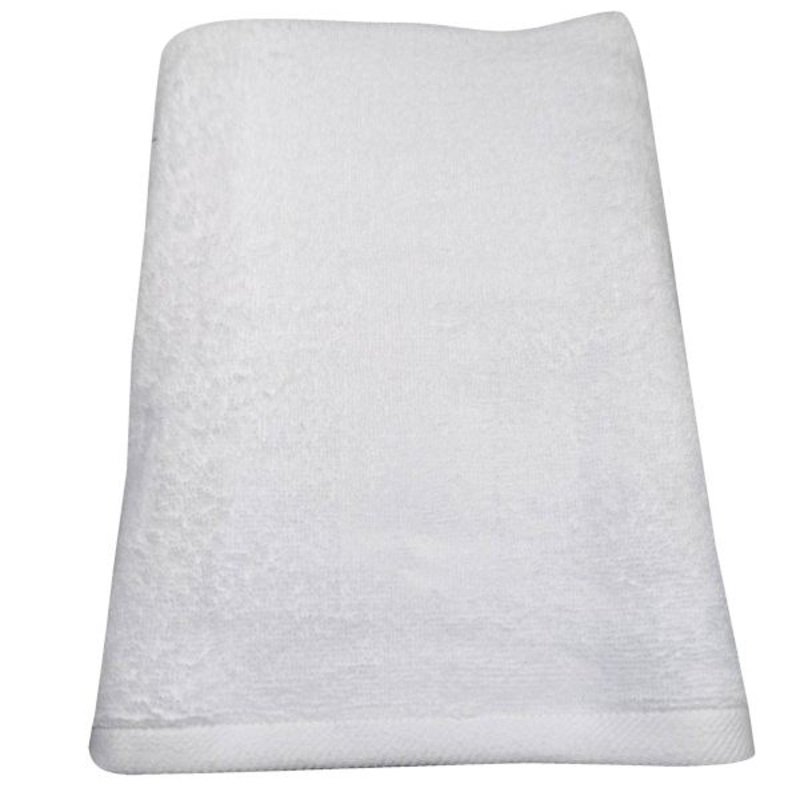 White Cotton Bath Towel, 27×52