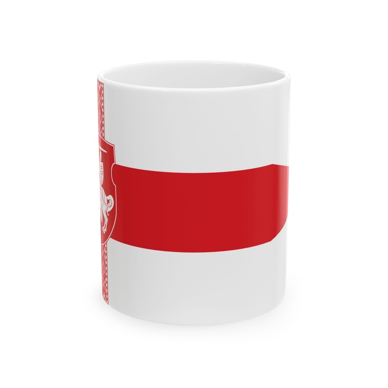 Alternative Flag of Belarus-3 (Belarus) White Coffee Mug