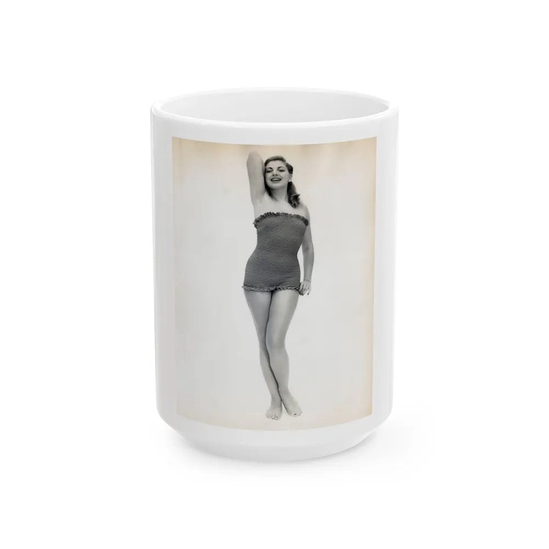 Barbara Nichols #499 (Vintage Female Icon) White Coffee Mug