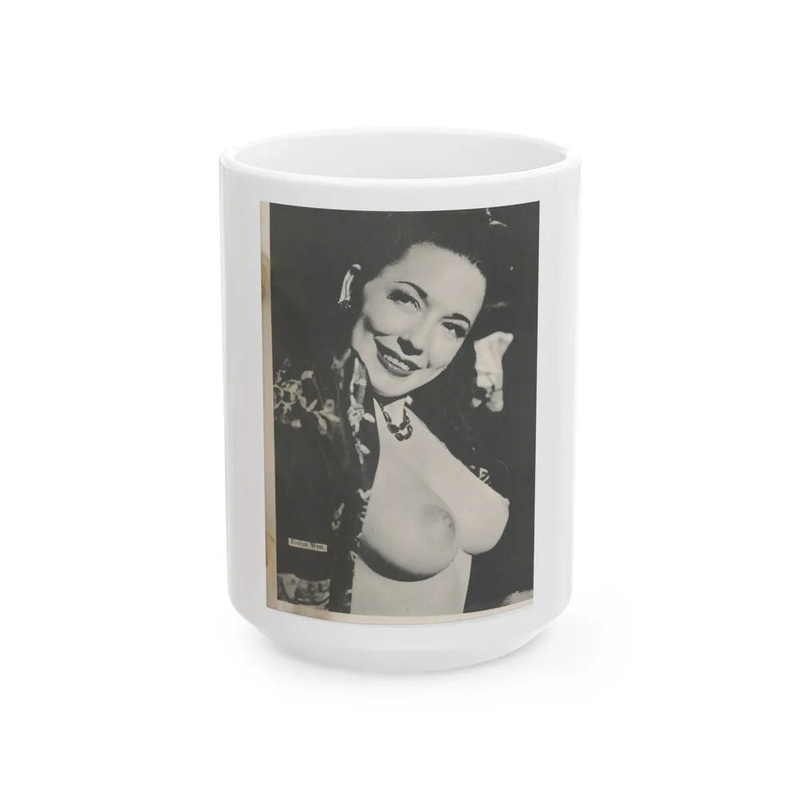 Evelyn West #10 (Vintage Female Icon) White Coffee Mug