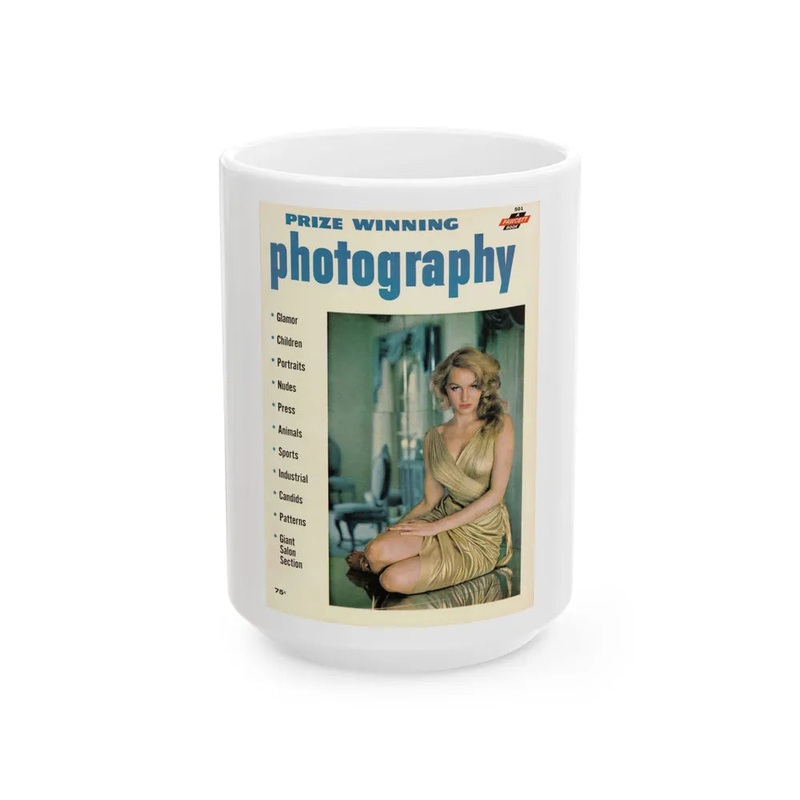 Julie Newmar #207 – Mag. Cover (Vintage Female Icon) White Coffee Mug