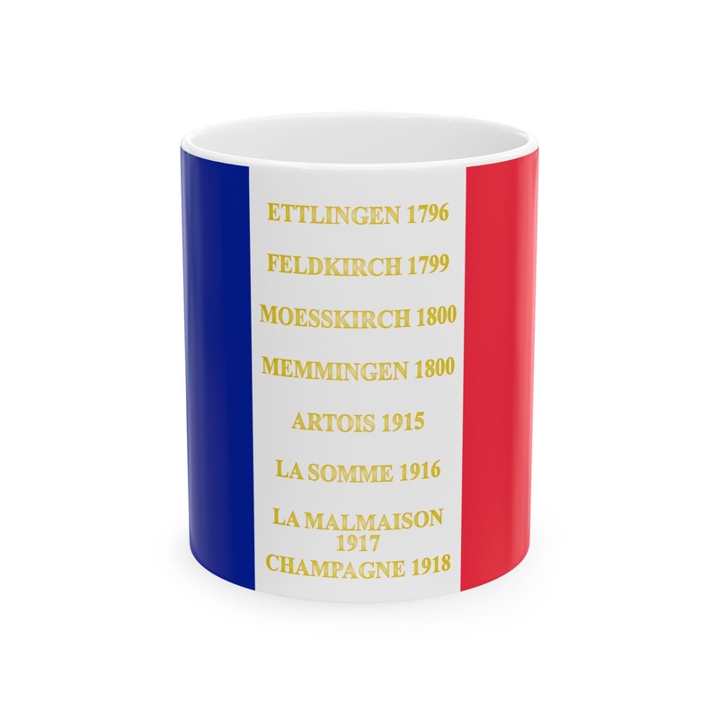 109e regiment dinfanterie de ligne -drapeau (France) White Coffee Mug