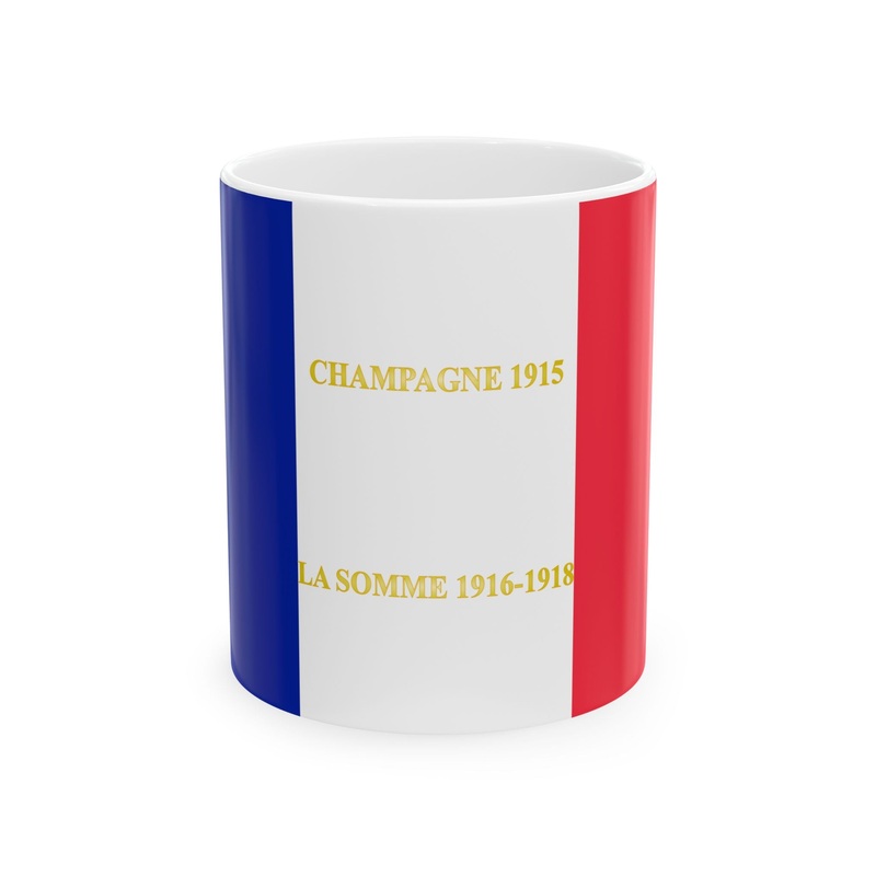 15e regiment du genie de lair-drapeau (France) White Coffee Mug