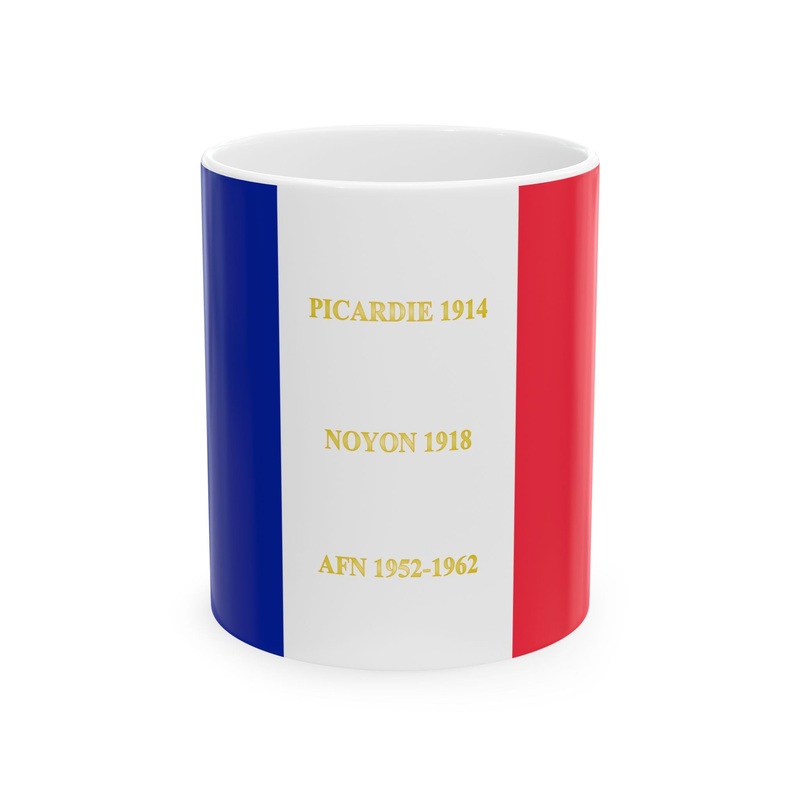 5e regiment de Spahis – drapeau (France) White Coffee Mug
