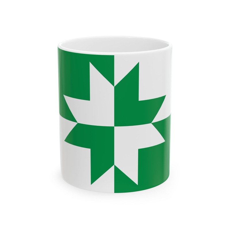 Rapla valla lipp 01 (Estonia) White Coffee Mug