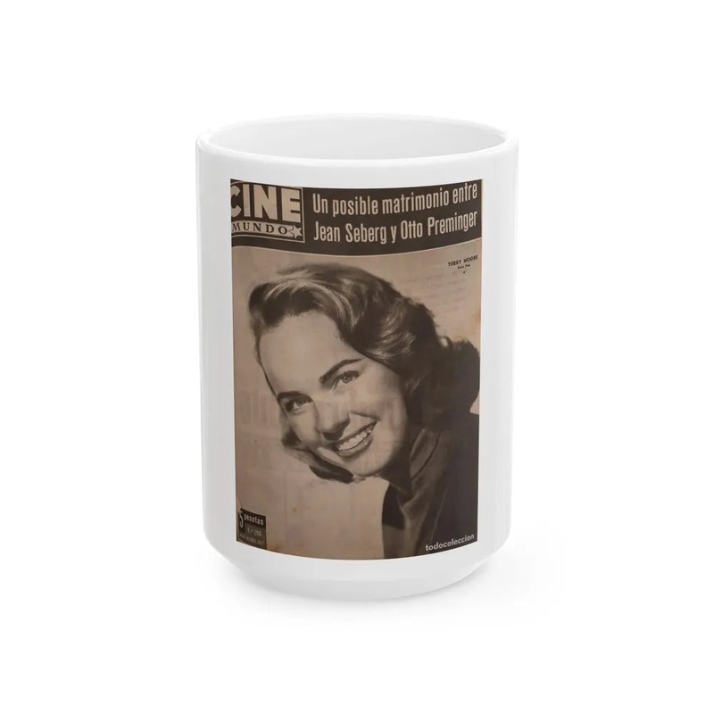 Terry Moore #583 – Mag. Cover (Vintage Female Icon) White Coffee Mug