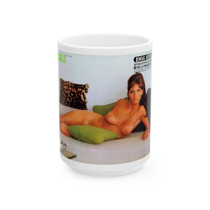 Victoria Vetri #107 – Topless (Vintage Female Icon) White Coffee Mug