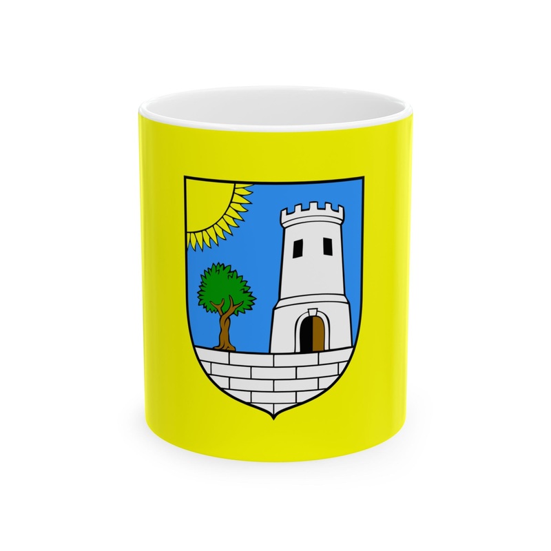 Zastava Tara-Vabrige (Croatia) White Coffee Mug